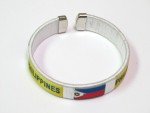 Philippines Flag Cuff Bracelet - Perfect for 4th of July