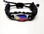 Filipino Pride Adjustable Bracelet with Flag Charm