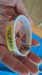 Philippines Flag Cuff Bracelet - Perfect for 4th of July
