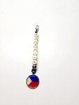 Philippines Flag Pride Keychain for 4th of July