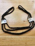 Handmade 22" Black Necklace for 4th of July