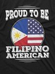 Proud Filipino American 4th of July Shirt
