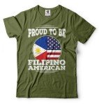 Proud Filipino American Independence Day Shirt