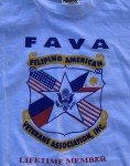 Vintage Filipino American Veterans 4th of July Tee