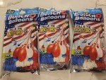 Red, White, and Blue Water Balloons - 300 Pack