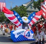 7.2FT Inflatable Flying Eagle for 4th of July