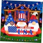 6FT Patriotic Inflatable for 4th of July Fun