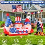 6FT Patriotic Inflatable for 4th of July Fun