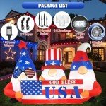 6FT Patriotic Inflatable for 4th of July Fun