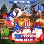 6FT Patriotic Inflatable for 4th of July Fun