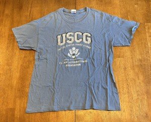 Fil-Am Proud US Coast Guard T-Shirt - Large