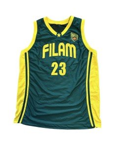 Filam Naples Filipino Basketball Jersey β Green