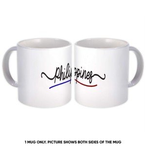 Philippines Flag Colors Mug for Travel Lovers