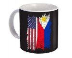 Fourth of July Mug: USA & Philippines Pride
