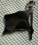 Patriotic Philippine Flag Charm Bracelet in Silver