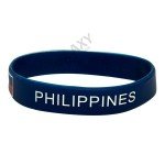 Philippines Flag Silicone Bracelet for 4th of July
