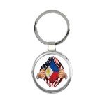 Philippines Flag Keychain for American Expats