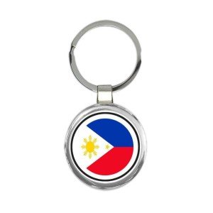 Philippines Flag Keychain for Proud Filipino Expats