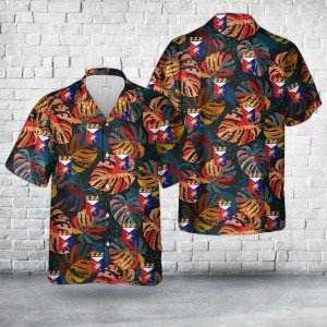 US Army Filipino Infantry Regimen Hawaiian Shirt