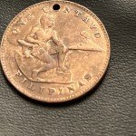 1944 Philippines One Centavo Coin Necklace