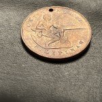 1944 Philippines One Centavo Coin Necklace