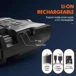 4th of July Night Vision Goggles with 5X Zoom