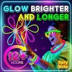 205 Piece Glow in the Dark Party Pack