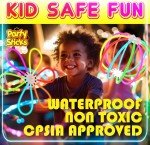 205 Piece Glow in the Dark Party Pack