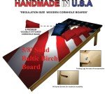USA Flag Cornhole Game Set with Bags