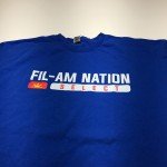 Fil-Am Nation Blue Short Sleeve T-Shirt for Men
