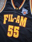 Filam Napoli Filipino Basketball Jersey - Black