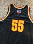 Filam Napoli Filipino Basketball Jersey - Black