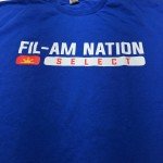 Fil-Am Nation Blue Short Sleeve T-Shirt for Men