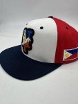 Patriotic New York Filipino Flag Hat with Brim