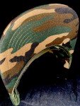 Philippines Flag Hat with Camo Brim Design