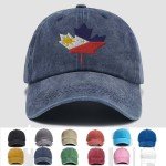 Maple Leaf Embroidered Hat - Filipino Canadian Design