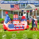 6FT Patriotic Inflatable 4th of July Decoration
