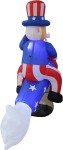 6-Foot Inflatable Uncle Sam for 4th of July