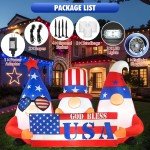 6FT Patriotic Inflatable 4th of July Decoration