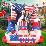 6FT Patriotic Inflatable 4th of July Decoration