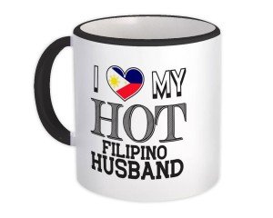 I Love My Filipino Husband Mug – Fourth of July