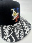 Filipino Flag Hat with Tribal Brim Design