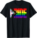 Pride Rainbow Flag Love T-Shirt for All