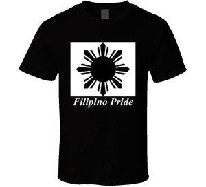 Filipino Flag T-Shirt for 4th of July