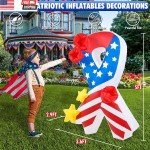 5FT Patriotic 4th of July Inflatable Decoration