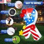 5FT Patriotic 4th of July Inflatable Decoration