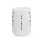 Patriotic Manila Ceramic Mug – 4th of July Gift