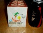 Philippines Flag & Map Coffee Mugs Set of 2