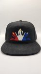 Philippines Flag Logo 7 Panel Hat Cap