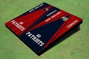 New England Patriots Triangle Cornhole Boards - NFL